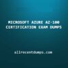 Microsoft Azure AZ-100 Certification Exam Dumps